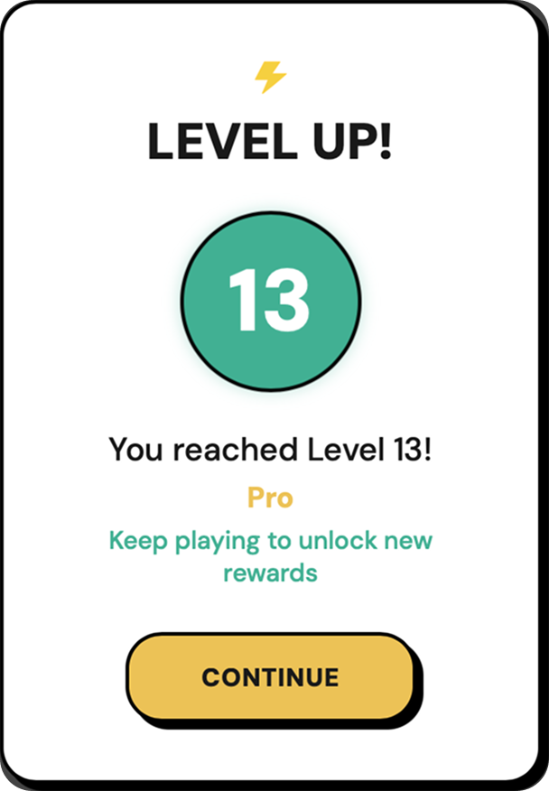 Level-Up Modal