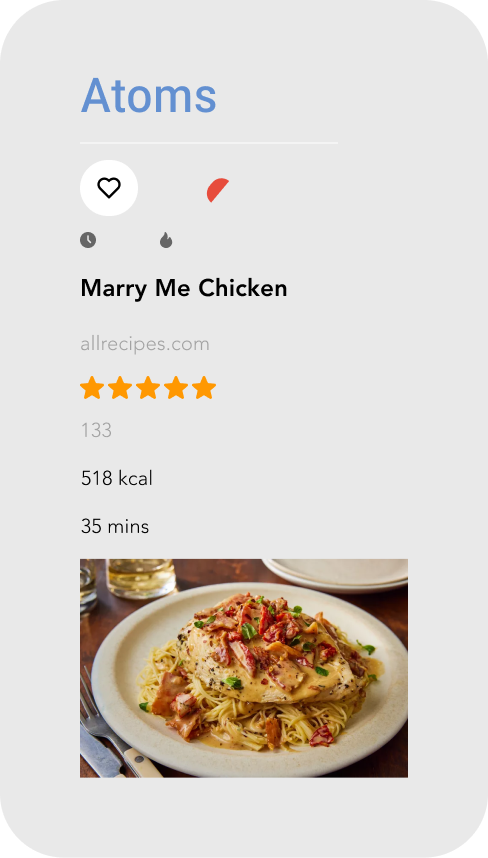 Atomic design — Atoms